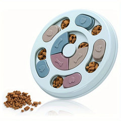 Plato Lento Interactivo para Perros | Juguete Tipo Rompecabezas