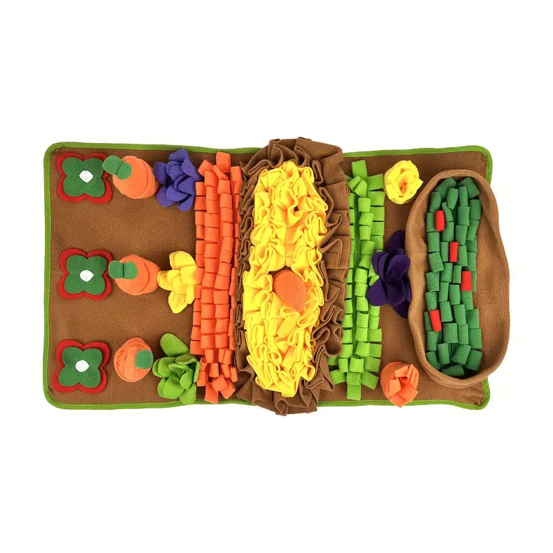 Tapete Olfativo Plegable para Perros | Antiestrés y Lavable