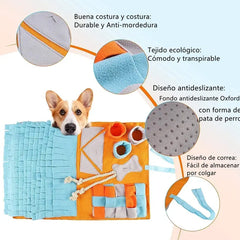 Alfombra Olfativa para Perros | Estimulación y Antiestrés en Casa
